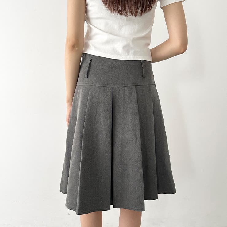 ミディ丈プリーツスカート | Outfitter lab | 詳細画像7 