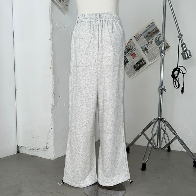 サイドスタッズスウェットワイドパンツ | Outfitter lab | 詳細画像26 