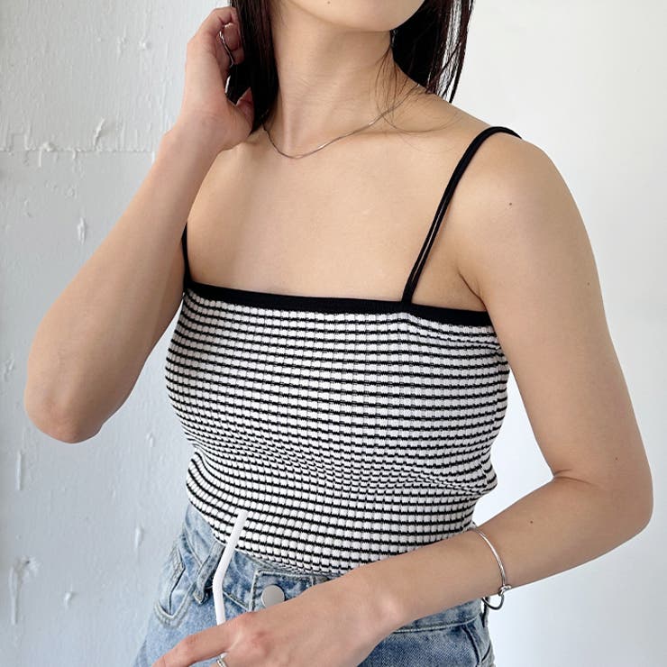 ダブル ストラップ リブ キャミソール | Outfitter lab | 詳細画像80 