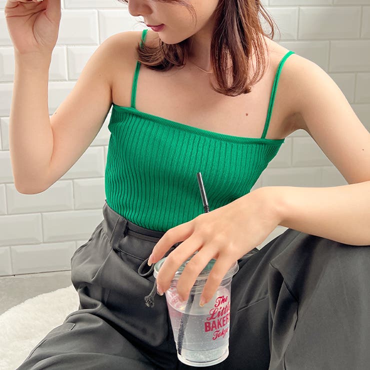 ダブル ストラップ リブ キャミソール | Outfitter lab | 詳細画像63 