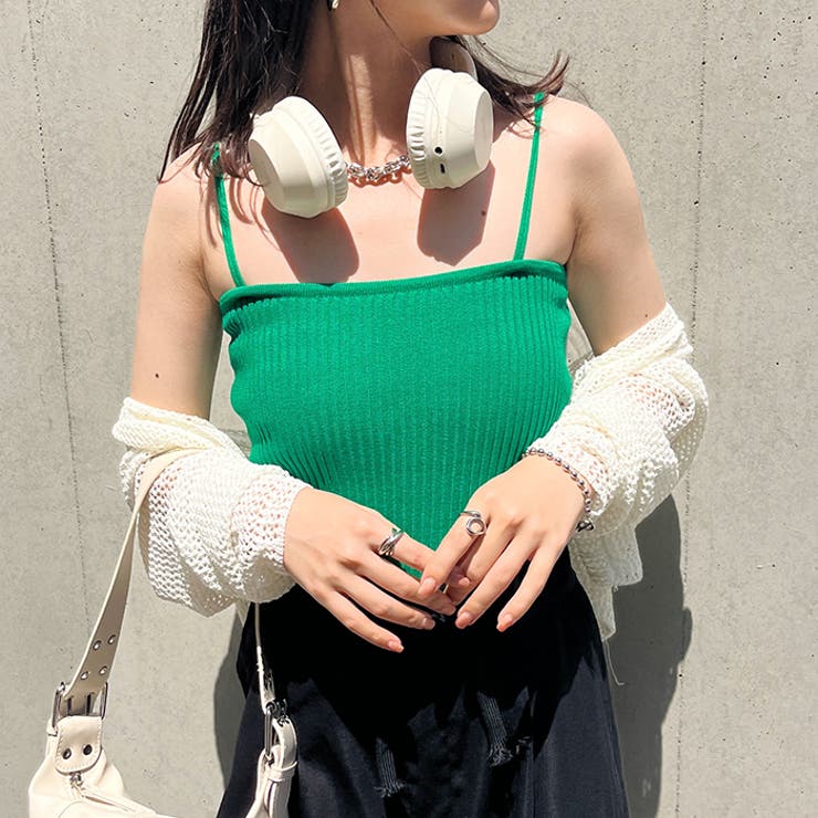 ダブル ストラップ リブ キャミソール | Outfitter lab | 詳細画像64 