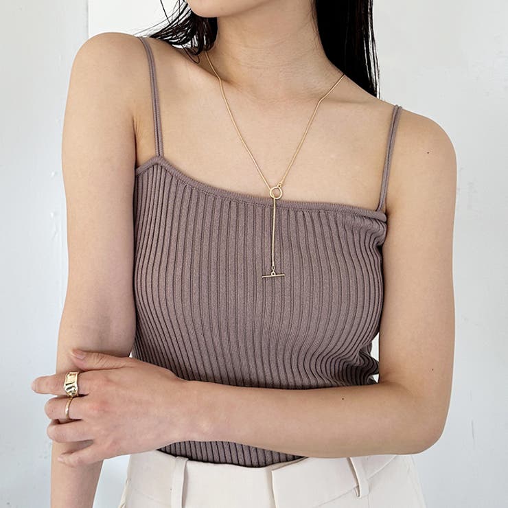 ダブル ストラップ リブ キャミソール | Outfitter lab | 詳細画像69 