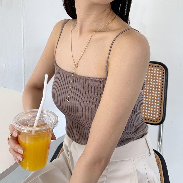 ダブル ストラップ リブ キャミソール | Outfitter lab | 詳細画像71 