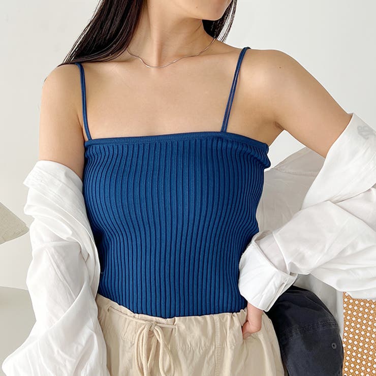 ダブル ストラップ リブ キャミソール | Outfitter lab | 詳細画像73 