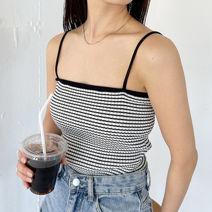 ダブル ストラップ リブ キャミソール | Outfitter lab | 詳細画像77 