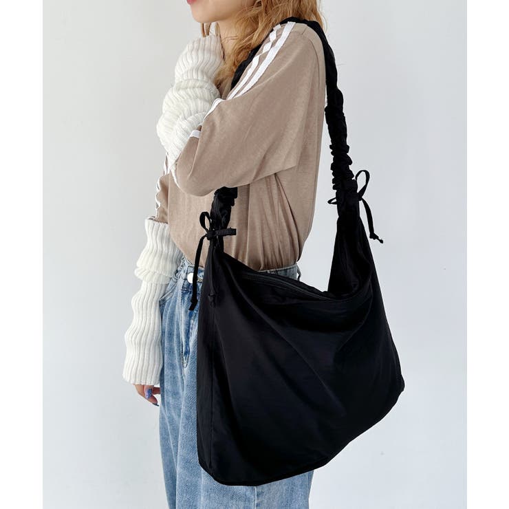 ブラック | シャーリングショルダーバッグ | Outfitter lab