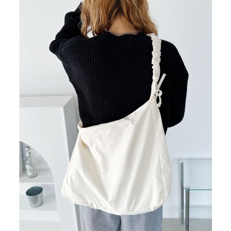 ホワイト | シャーリングショルダーバッグ | Outfitter lab