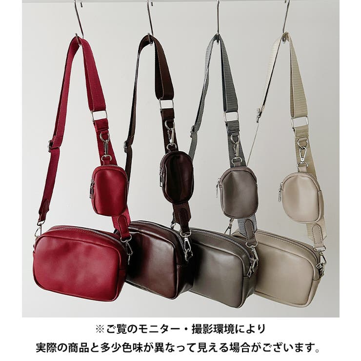 マルチケース付きスクエアショルダーバッグ | Outfitter lab | 詳細画像43 