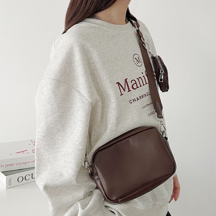 マルチケース付きスクエアショルダーバッグ | Outfitter lab | 詳細画像21 