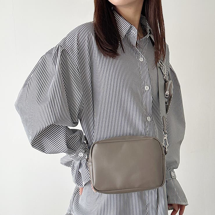 マルチケース付きスクエアショルダーバッグ | Outfitter lab | 詳細画像25 