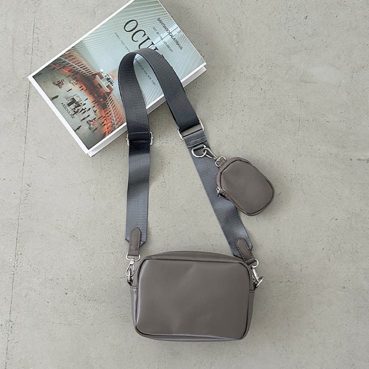 マルチケース付きスクエアショルダーバッグ | Outfitter lab | 詳細画像28 