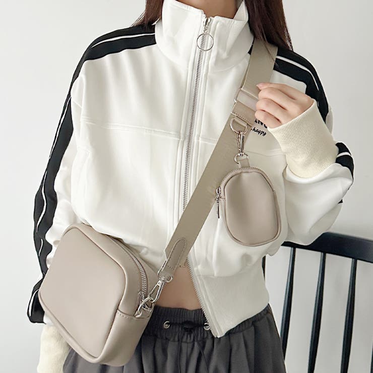 マルチケース付きスクエアショルダーバッグ | Outfitter lab | 詳細画像30 