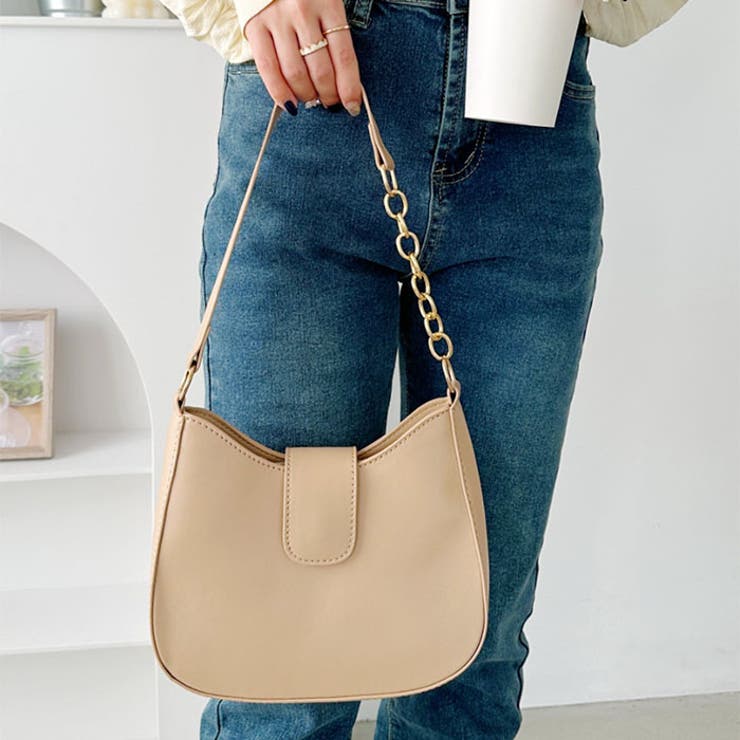 チェーンポイントPUショルダーバッグ[品番：OUTW0000010]｜Outfitter