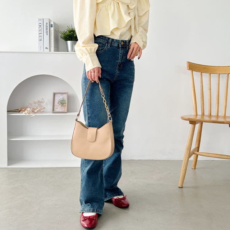 &amp;byP&amp;D  レディース チェーン レースハンドバッグ ショルダーバッグ♡ チェーンポイントPUショルダーバッグ[品番：OUTW0000010]｜Outfitter