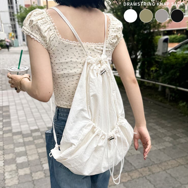 ドローコードナイロンナップザック/リュック | Outfitter lab | 詳細画像1 
