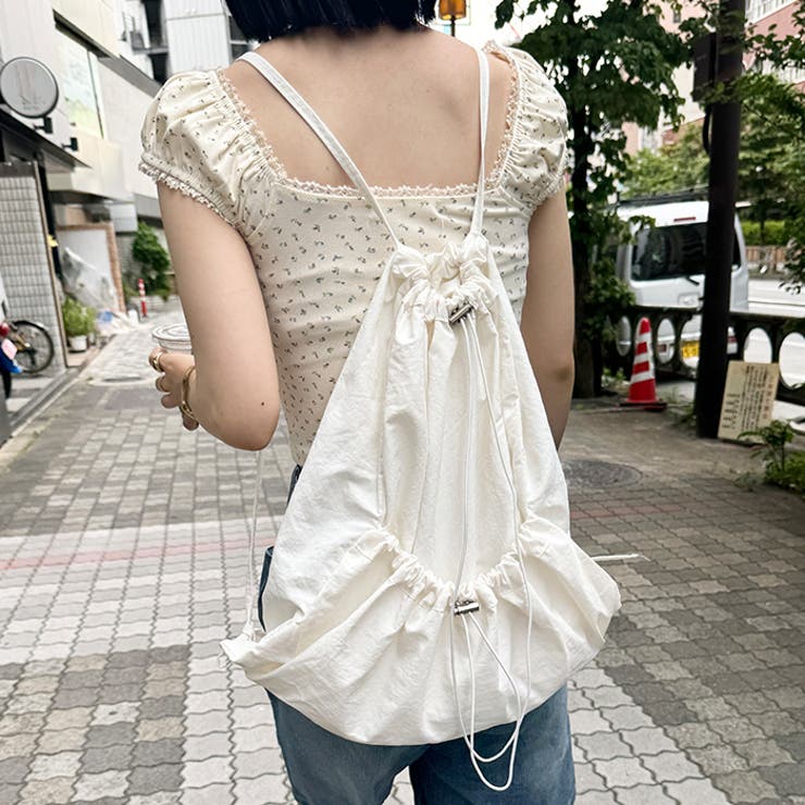 ドローコードナイロンナップザック/リュック | Outfitter lab | 詳細画像15 