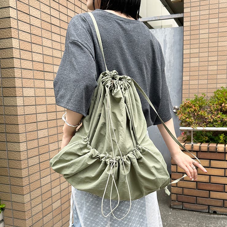 ドローコードナイロンナップザック/リュック | Outfitter lab | 詳細画像18 