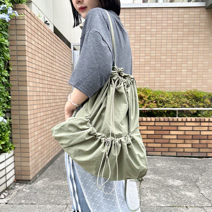ドローコードナイロンナップザック/リュック | Outfitter lab | 詳細画像19 