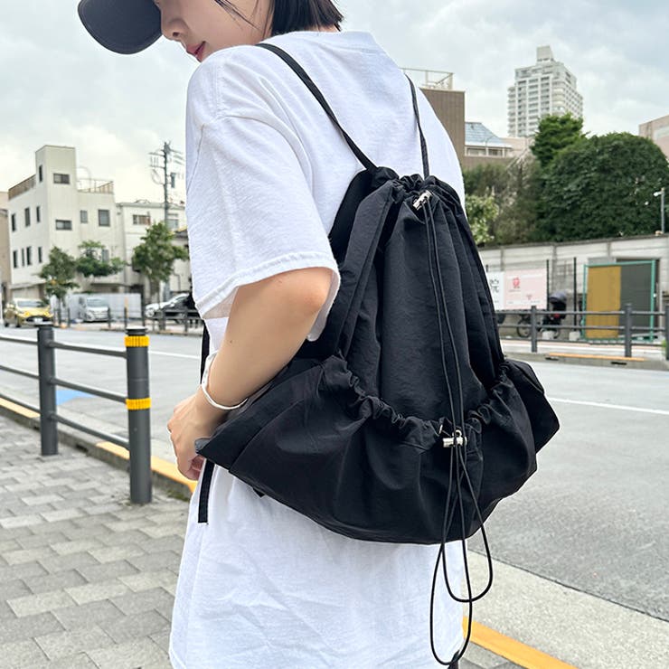 ドローコードナイロンナップザック/リュック | Outfitter lab | 詳細画像9 