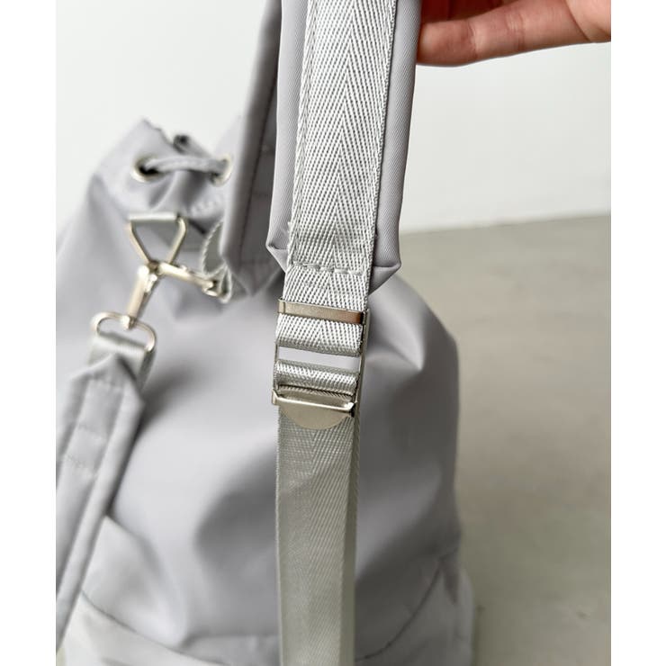 2WAYユニセックス 巾着ボディバッグ | Outfitter lab | 詳細画像24 