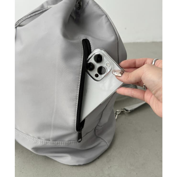 2WAYユニセックス 巾着ボディバッグ | Outfitter lab | 詳細画像25 