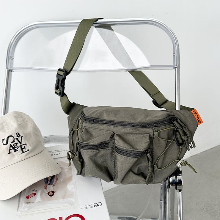 ドロストポケットボディバッグ/ウエストバッグ | Outfitter lab | 詳細画像16 