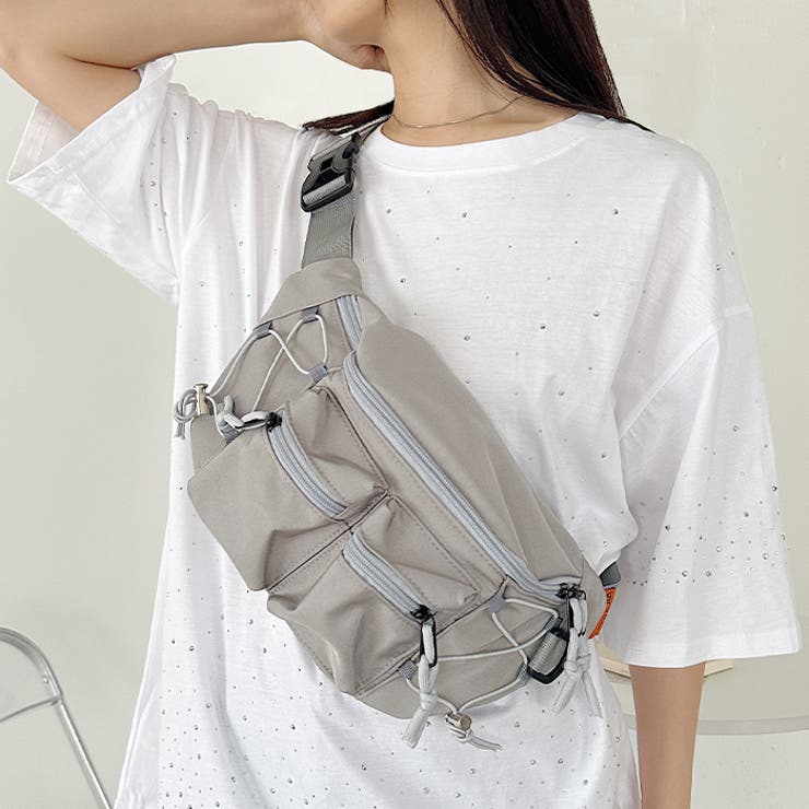 ドロストポケットボディバッグ/ウエストバッグ | Outfitter lab | 詳細画像17 