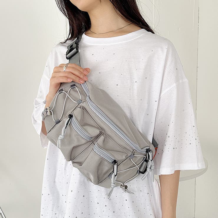 ドロストポケットボディバッグ/ウエストバッグ | Outfitter lab | 詳細画像18 