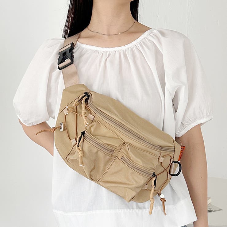 ドロストポケットボディバッグ/ウエストバッグ | Outfitter lab | 詳細画像23 