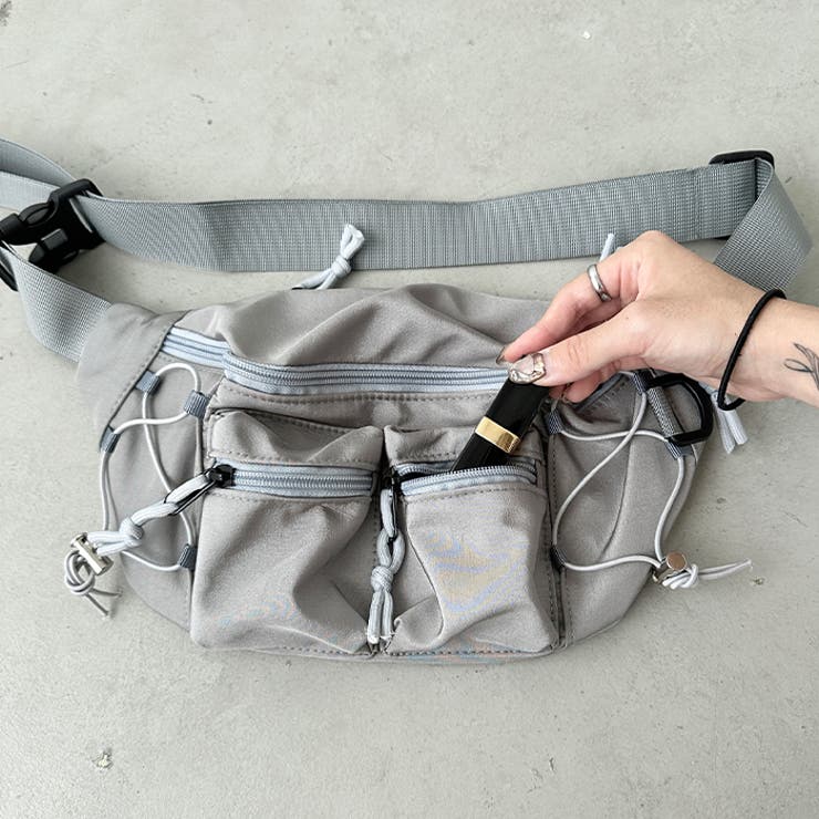 ドロストポケットボディバッグ/ウエストバッグ | Outfitter lab | 詳細画像42 