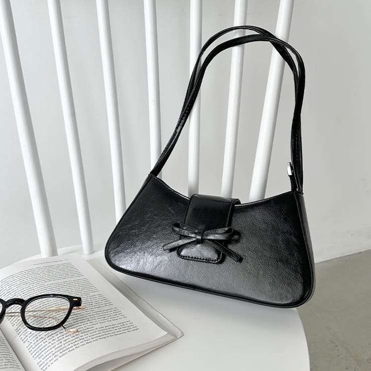 リボンPUハンドルバッグ | Outfitter lab | 詳細画像15 