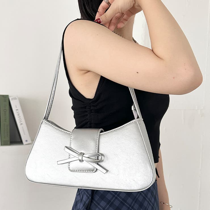 リボンPUハンドルバッグ | Outfitter lab | 詳細画像17 