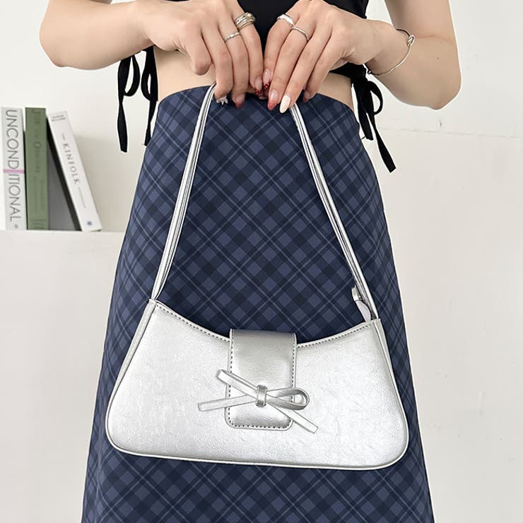 リボンPUハンドルバッグ | Outfitter lab | 詳細画像19 