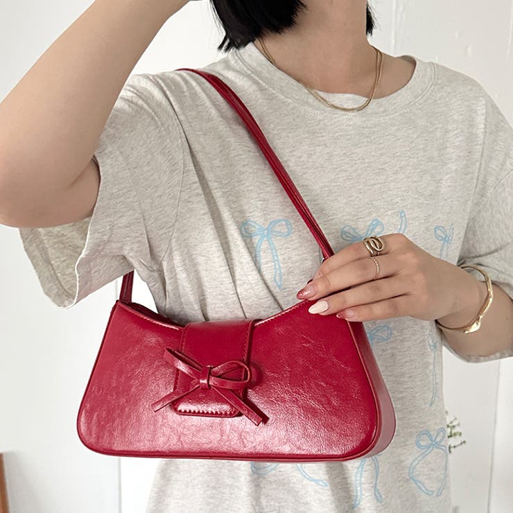 リボンPUハンドルバッグ | Outfitter lab | 詳細画像22 