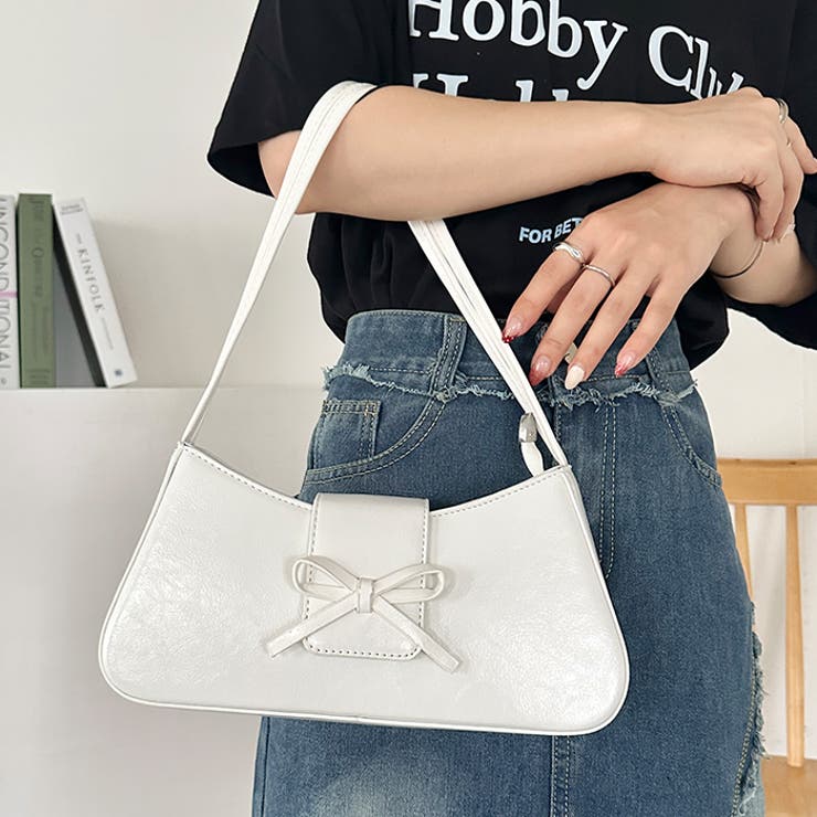 リボンPUハンドルバッグ | Outfitter lab | 詳細画像6 