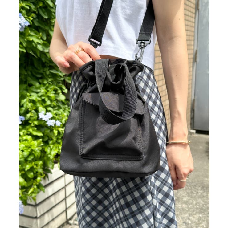 バケツ型ナイロンショルダーバッグ | Outfitter lab | 詳細画像3 