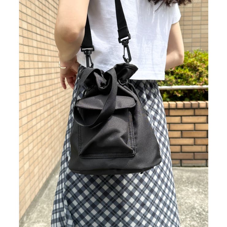 バケツ型ナイロンショルダーバッグ | Outfitter lab | 詳細画像5 