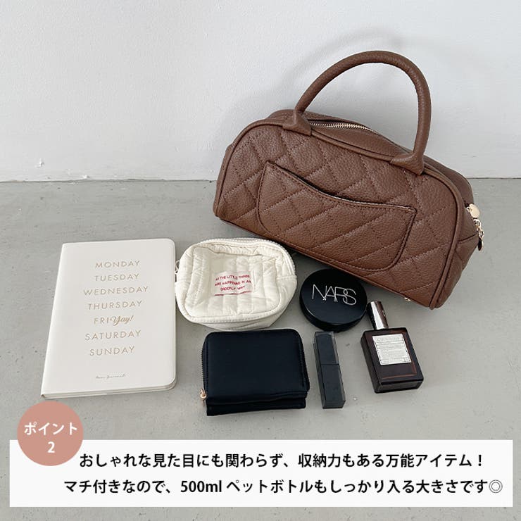 キルティングボストンバッグ | Outfitter lab | 詳細画像3 