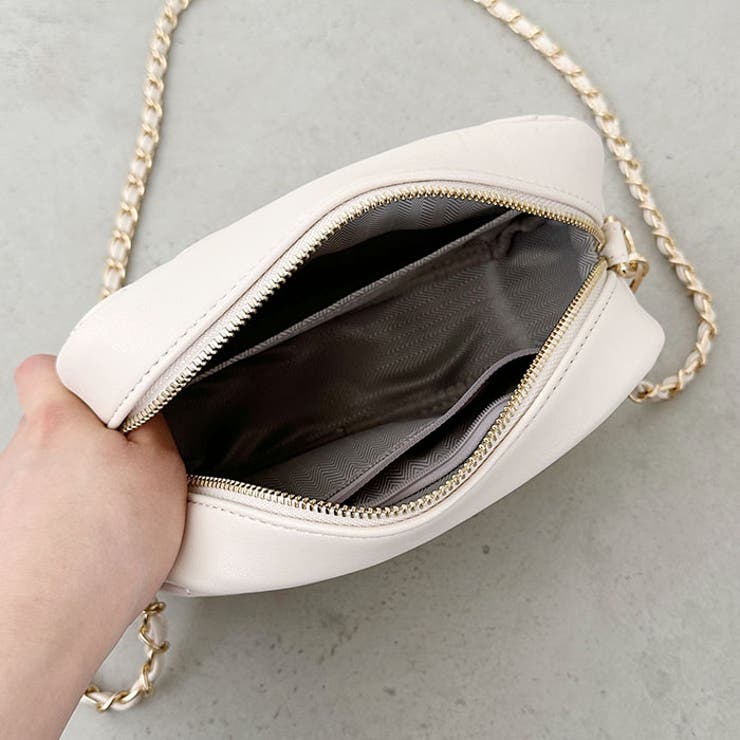 フラワーモチーフ キルティング チェーンショルダーバッグ | Outfitter lab | 詳細画像24 