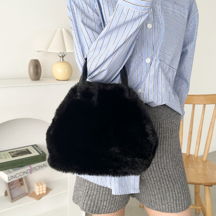 2WAYフェイクファーショルダーバッグ | Outfitter lab | 詳細画像19 