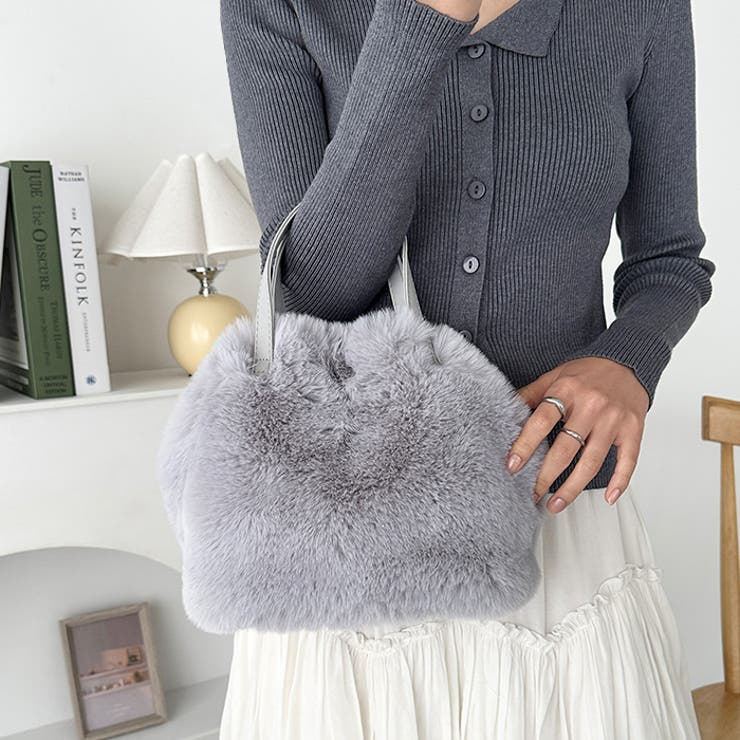 2WAYフェイクファーショルダーバッグ | Outfitter lab | 詳細画像31 