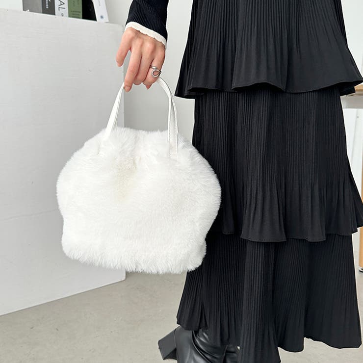 2WAYフェイクファーショルダーバッグ | Outfitter lab | 詳細画像8 