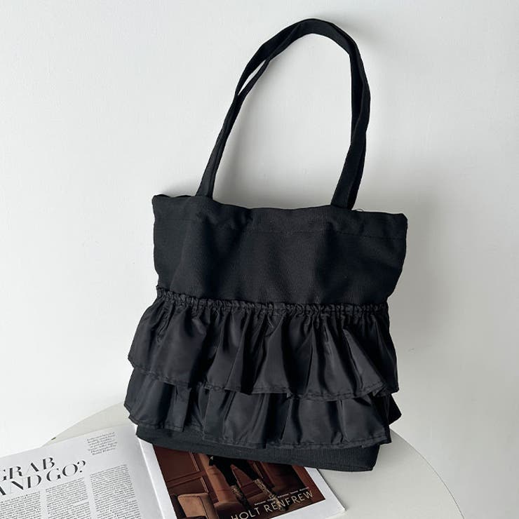 【A4サイズ対応】フリルトートバッグ | Outfitter lab | 詳細画像10 