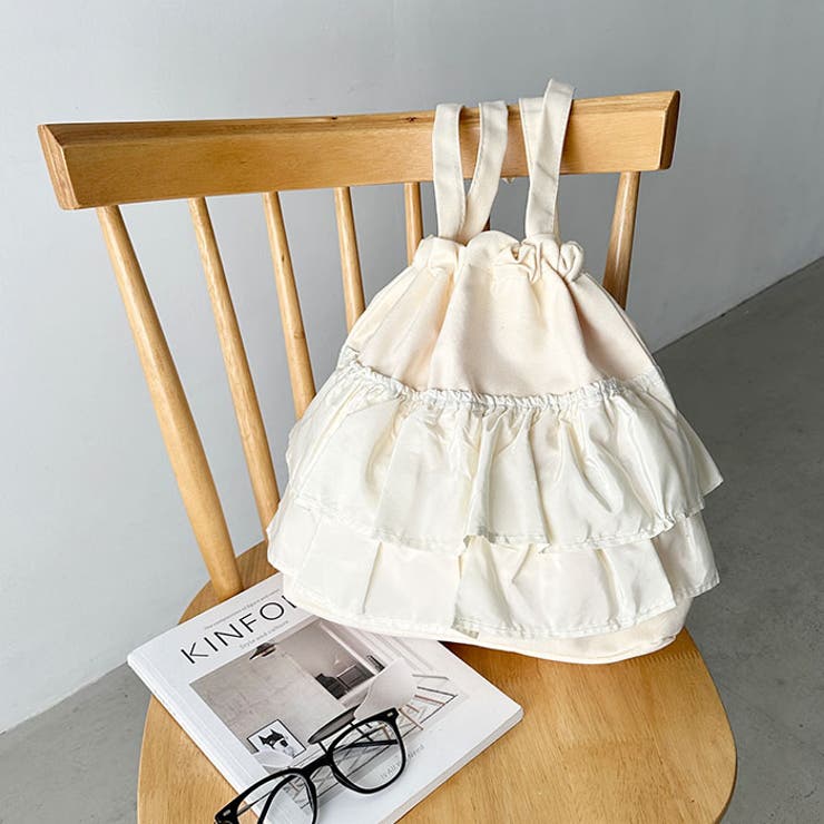 【A4サイズ対応】フリルトートバッグ | Outfitter lab | 詳細画像18 