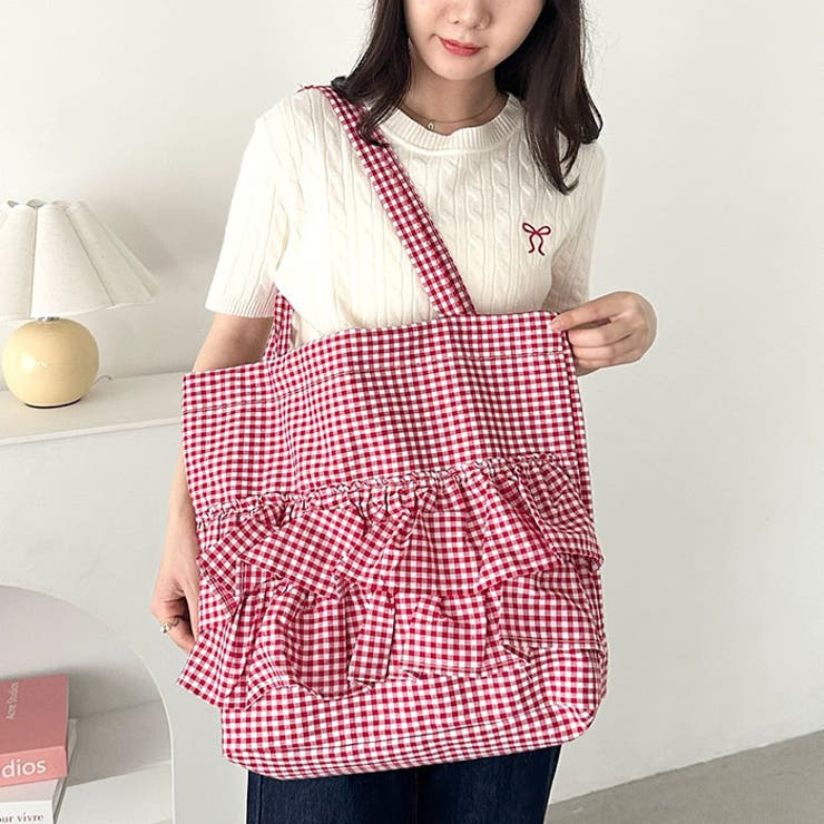 【A4サイズ対応】フリルトートバッグ | Outfitter lab | 詳細画像20 