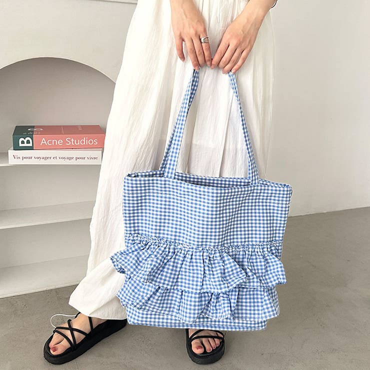 【A4サイズ対応】フリルトートバッグ | Outfitter lab | 詳細画像28 