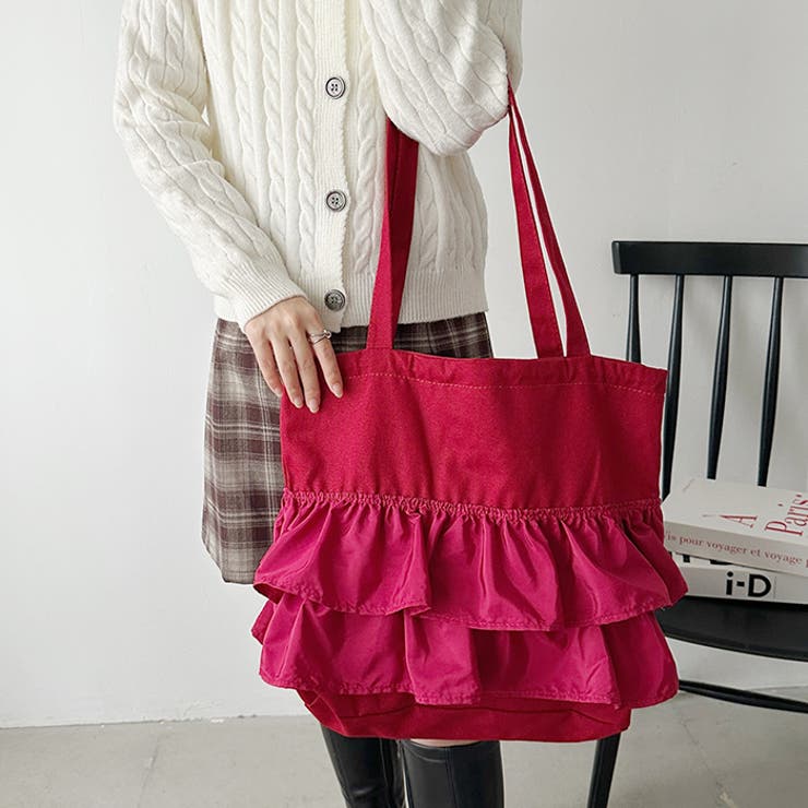 【A4サイズ対応】フリルトートバッグ | Outfitter lab | 詳細画像47 