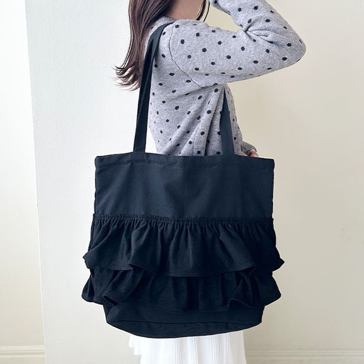 【A4サイズ対応】フリルトートバッグ | Outfitter lab | 詳細画像58 