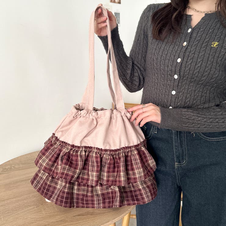 【A4サイズ対応】フリルトートバッグ | Outfitter lab | 詳細画像61 