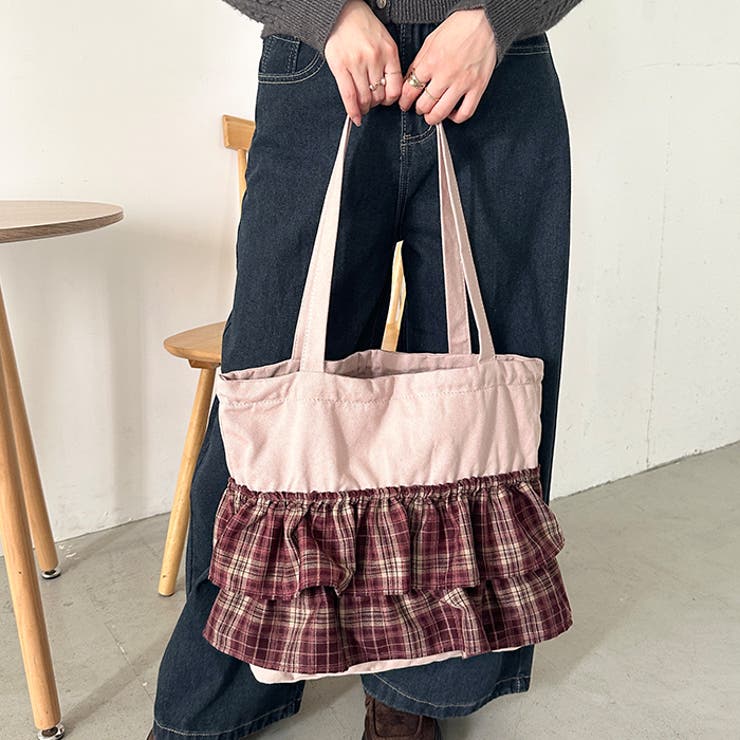 【A4サイズ対応】フリルトートバッグ | Outfitter lab | 詳細画像62 
